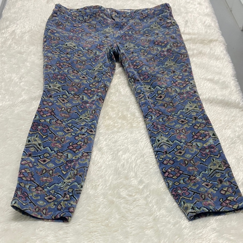 Anthropologie Multicolor Patterned Women's High-Rise Skinny